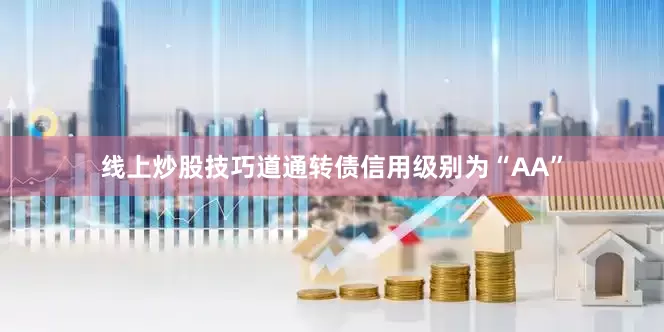线上炒股技巧道通转债信用级别为“AA”